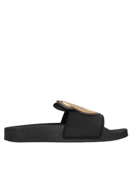 Mules in ecopelle MOSCHINO | 80632 PVCNERO
